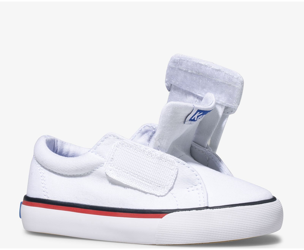 Keds Kids Sneakers White - Jump Kick Jr. Canvas - 947UKYHVZ